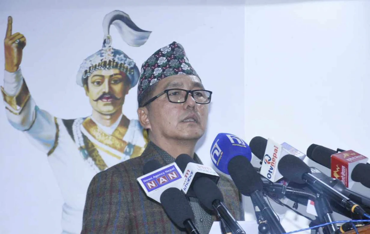 रूपन्देहीमा राप्रपाको संकल्प यात्रा, लिङ्देन भन्छन् - भोट दिनु पछुताउन पर्दैन