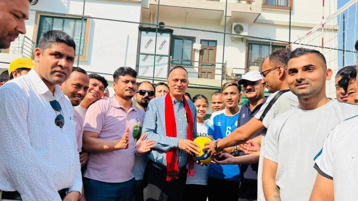 पत्रकार र नगरपालिका कर्मचारीबीचको मैत्रीपुर्ण खेलमा कर्मचारी टिम विजयी 