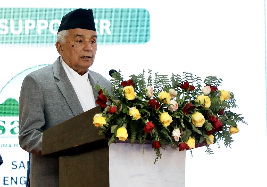आर्थिक विकासको लक्ष्य प्राप्तिका लागि लगानीमैत्री वातावरण आवश्यक : राष्ट्रपति