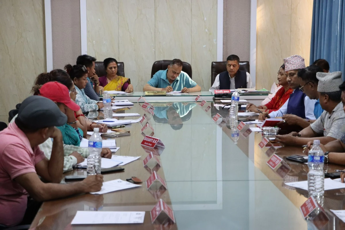 बुटवल चौराहादेखि चिडियाखोलासम्मको सडक पुनः डिजाईन गर्न कार्यदल गठन