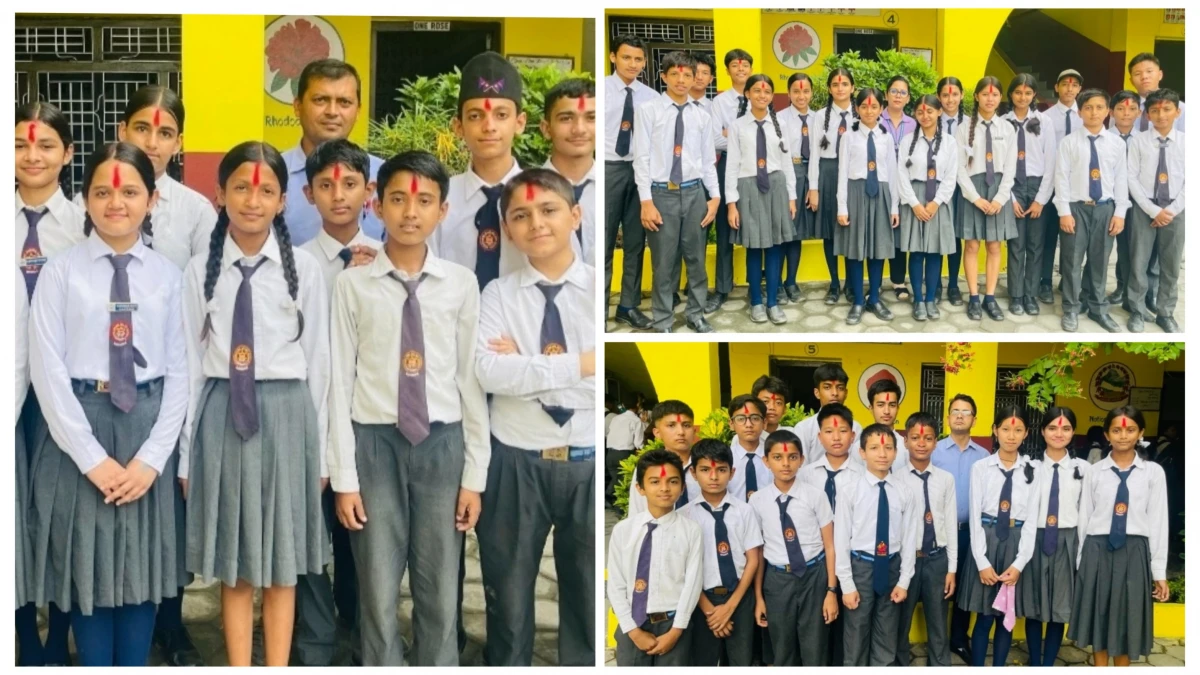 देवदह बोर्डिङमा अंग्रेजी श्रुतिलेखन र हाजिरीजवाफ प्रतियोगिता