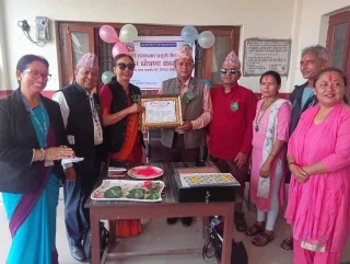 देवदह ९ र ४ पूर्ण संस्थागत प्रसुती सेवायुक्त वडा घोषणा