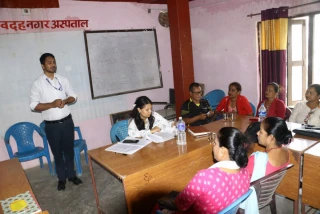 देवदह ५ मा आइ.पि.भी. खोप अभियान सम्बन्धि अभिमुखिकरण तालिम सम्पन्न
