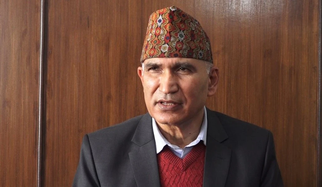 ओलीप्रति लगाएको आरोपमा कांग्रेसले क्षमा नमागे राजनीतिक प्रतिवादमा उत्रिन्छौँः विष्णु पौडेल