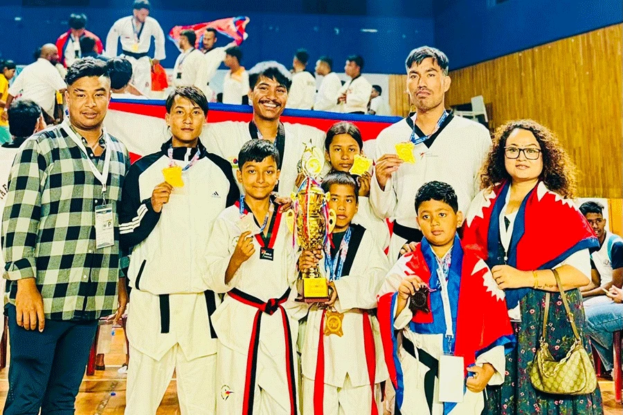 वैभवीले कालिम्पोङ अन्तर्राष्ट्रिय तेक्वान्दो प्रतियोगितामा प्रतिस्पर्धा गर्ने
