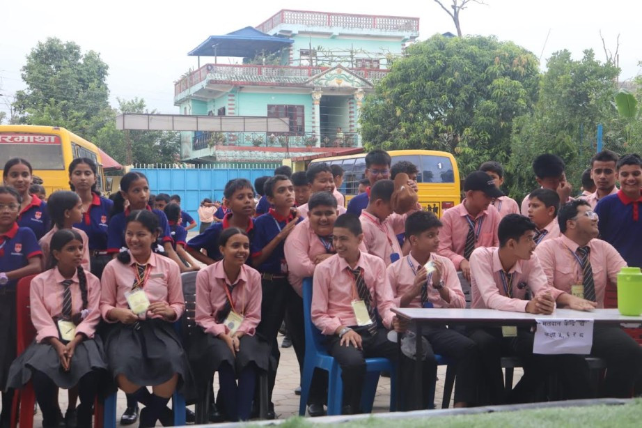 सगरमाथामा विद्यालय क्याप्टेन र भाइस-क्याप्टेनको निर्वाचन