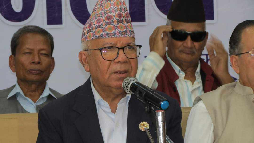 गुटबन्दीकै कारण पार्टीले ठूलो धक्का खाएको छ : माधव नेपाल