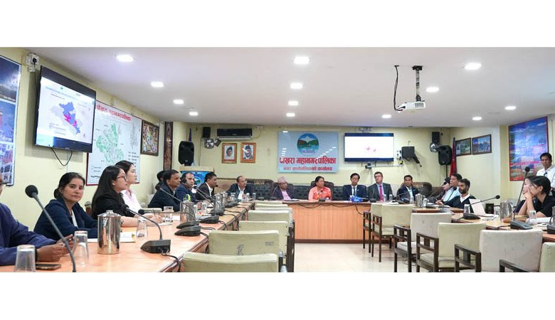 पोखरामा हरित रोजगारी परियोजना सञ्चालन
