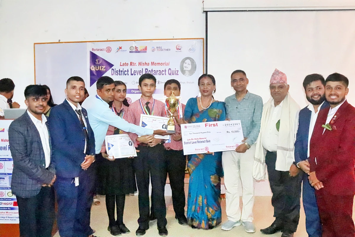 सगरमाथा आवासीय मा.वि. मा हाजिरी जवाफ प्रतियोगिता सम्पन्न