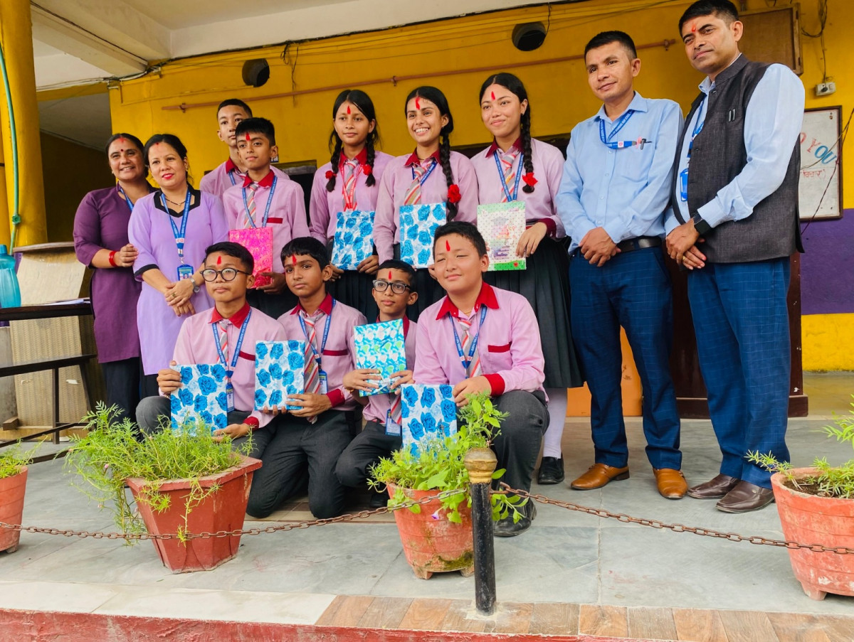 बुद्ध पब्लिकमा 'बुवा मेरो आदर्श व्यक्तित्व' विषयक वक्तृत्वकला प्रतियोगिता