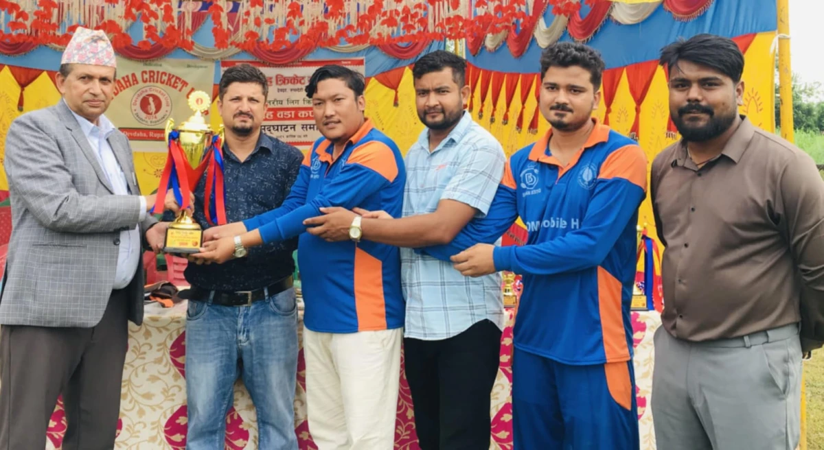 देवदहमा वडास्तरिय क्रिकेट लिग सुरु : शुक्रबारको खेलमा वडा नम्बर ५ विजयी