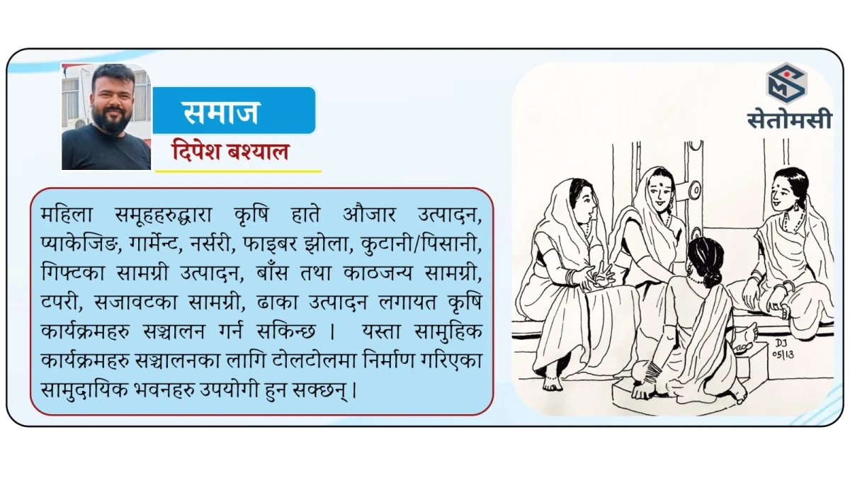 आमा समूहलाई उत्पादनमा कसरी जोड्ने ?