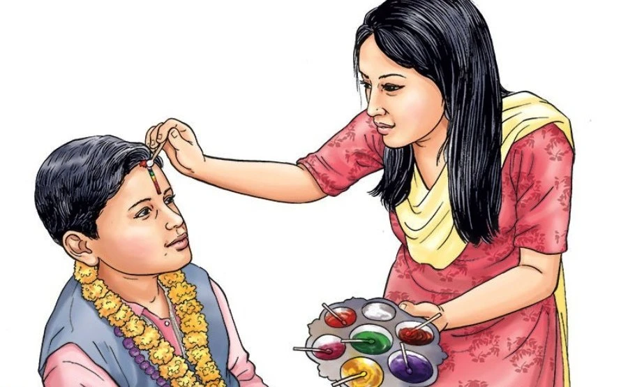 भक्तपुरका नेवार समुदायले भोलि भाइटीका मनाउने