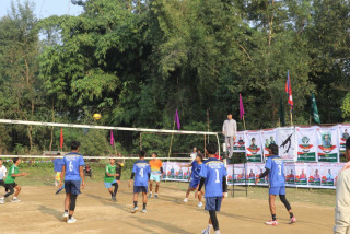 वडास्तरीय पुरुष भलिवल प्रतियोगिता : वडा नं. ६ क्वाटर फाईनल प्रवेश