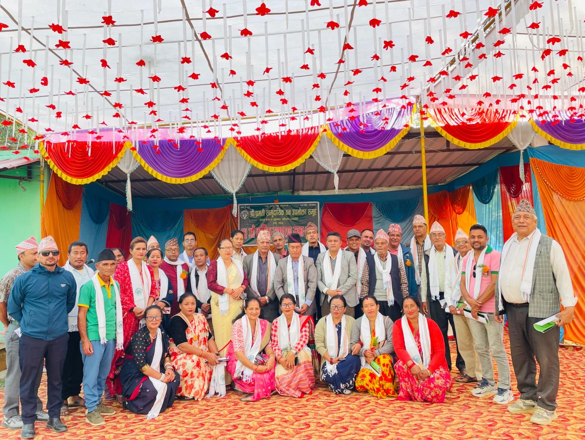 प्रगति सामुदायिक वनको अध्यक्षमा गठबन्धनका दुर्गा राना निर्वाचित