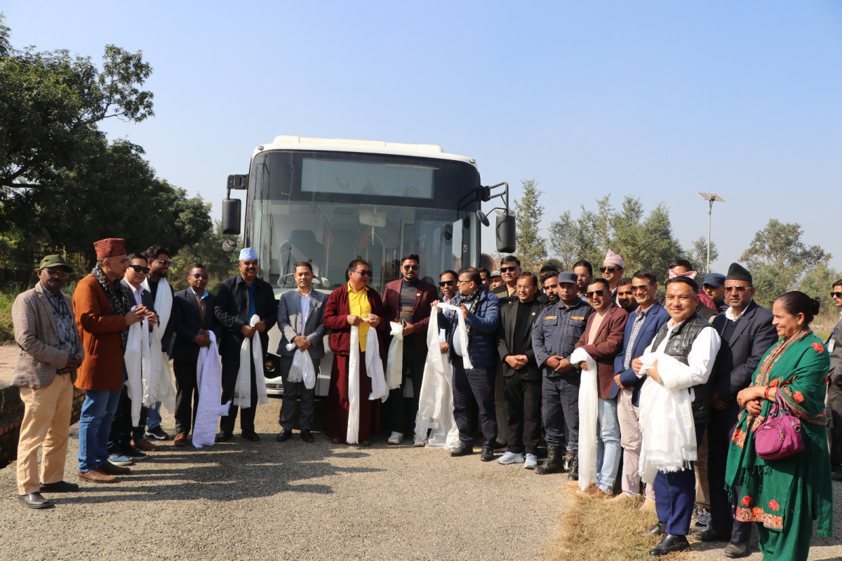 लुम्बिनी विकास कोषका सदस्य सचिव श्रेष्ठद्वारा पदभार ग्रहण