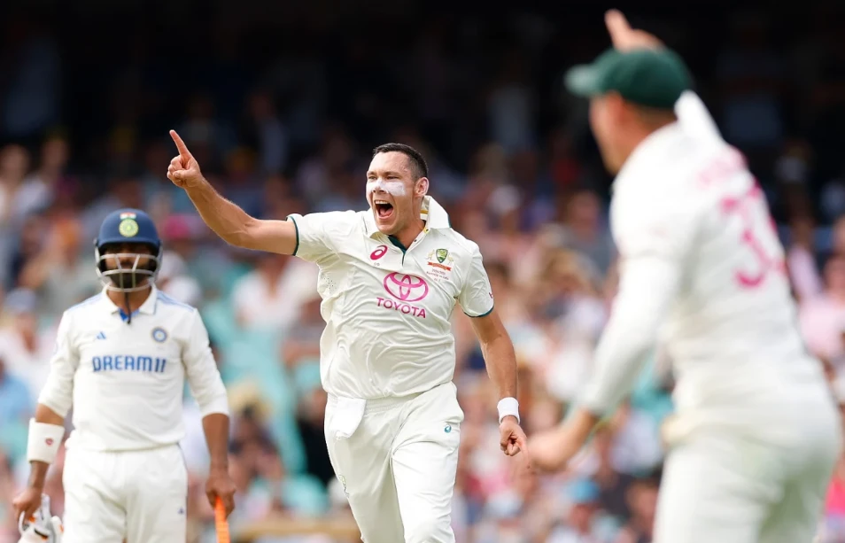 भारत-अस्ट्रेलिया पाँचौँ टेस्ट: कप्तानलाई बेन्चमा राखेको भारत समेटियो १ सय ८५ रनमा