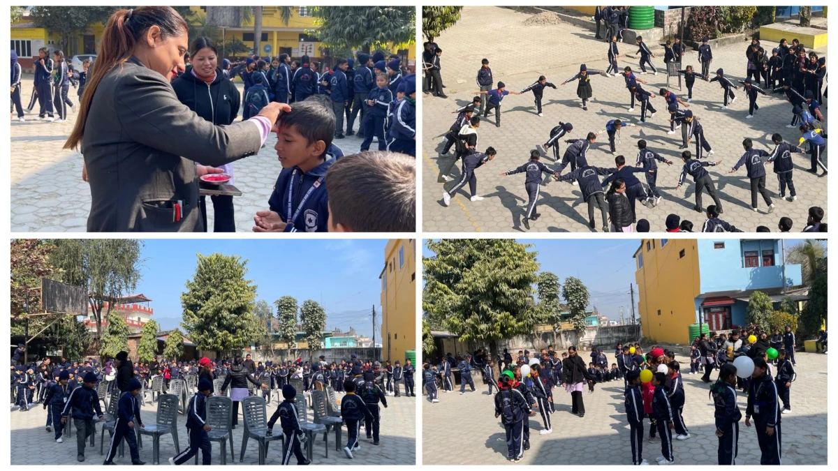 आदर्शमा खेल सप्ताह : बुधवार कविता, डोरीतान र टेवलटेनिसका प्रतियोगिता