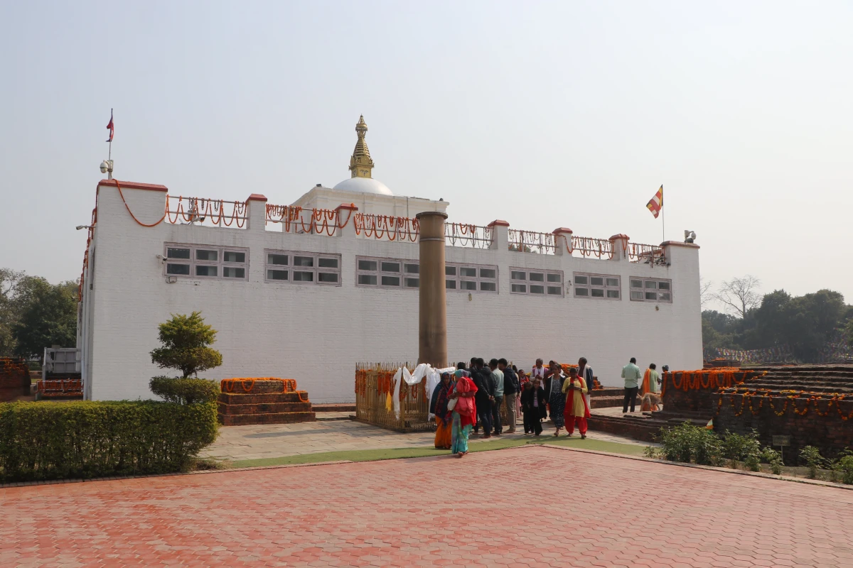 लुम्बिनीमा पाँच सय जनाको प्रवज्या र चौथो त्रिपिटक पाठ समारोहको तयारी