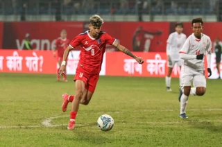 नेपाल र म्यानमार विचको खेल बराबरीमा सकियो