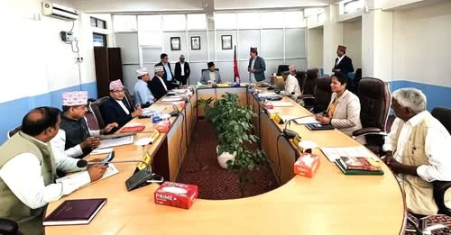 मन्त्री रावल र मधेशका मुख्यमन्त्री यादवबीच भेटवार्ता