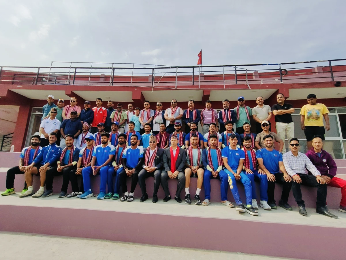 भैरहवामा नेपाली राष्ट्रिय क्रिकेट टिमको बन्द प्रशिक्षण सुरु