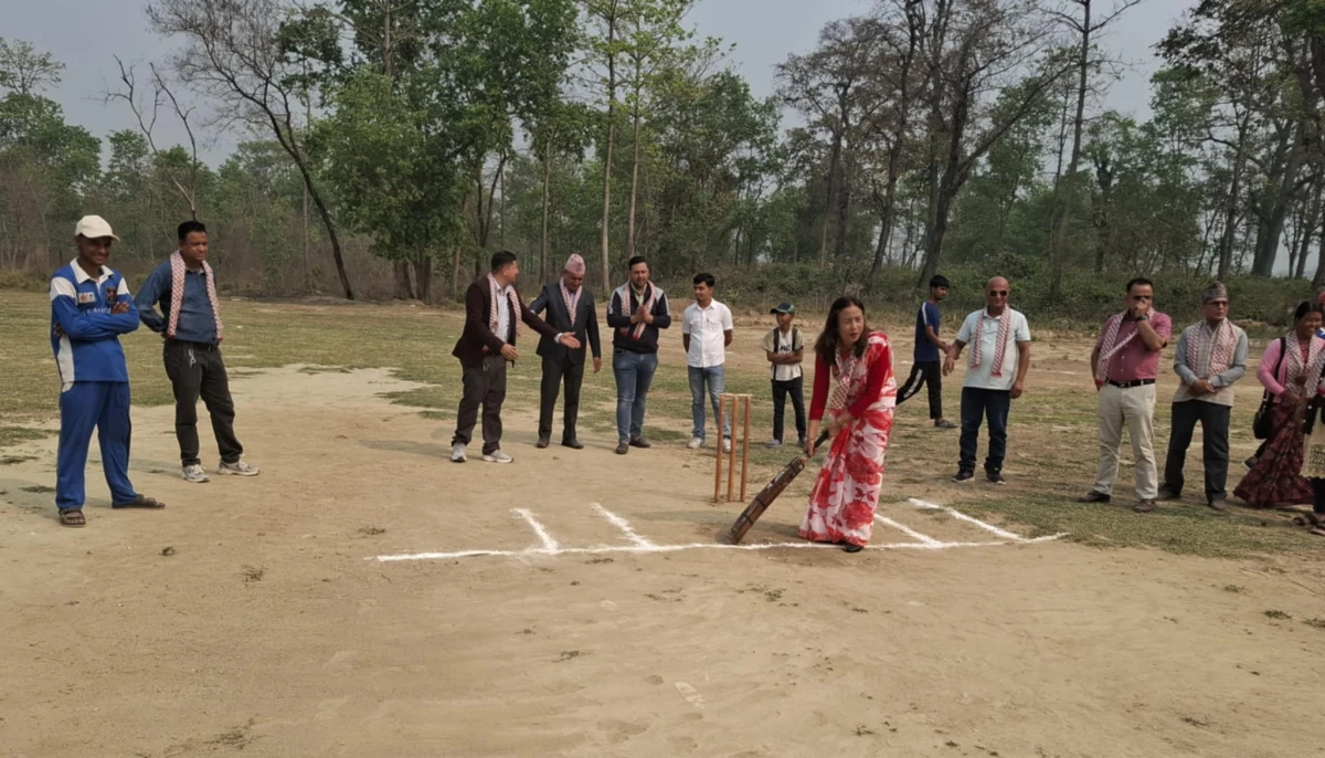 देवदहमा अन्तरविद्यालय स्तरीय क्रिकेट प्रतियोगिता सुरु