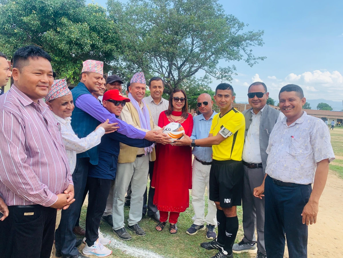 देवदहमा चौथो मेयरकप सुरु : उद्घाटन खेलमा वडा नंं ७ विजयी