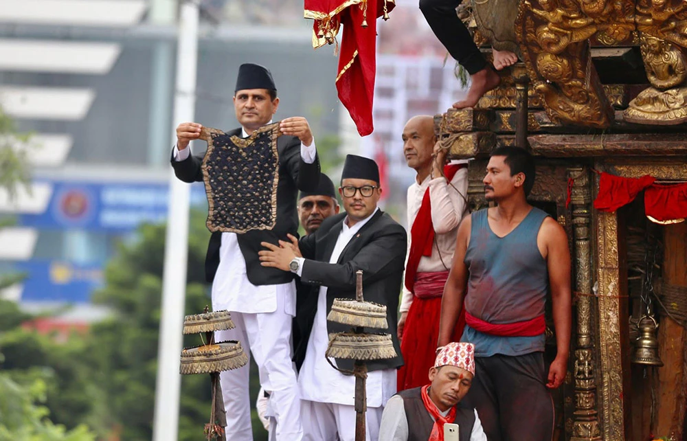 मच्छिन्द्रनाथको भोटो आज देखाइदै