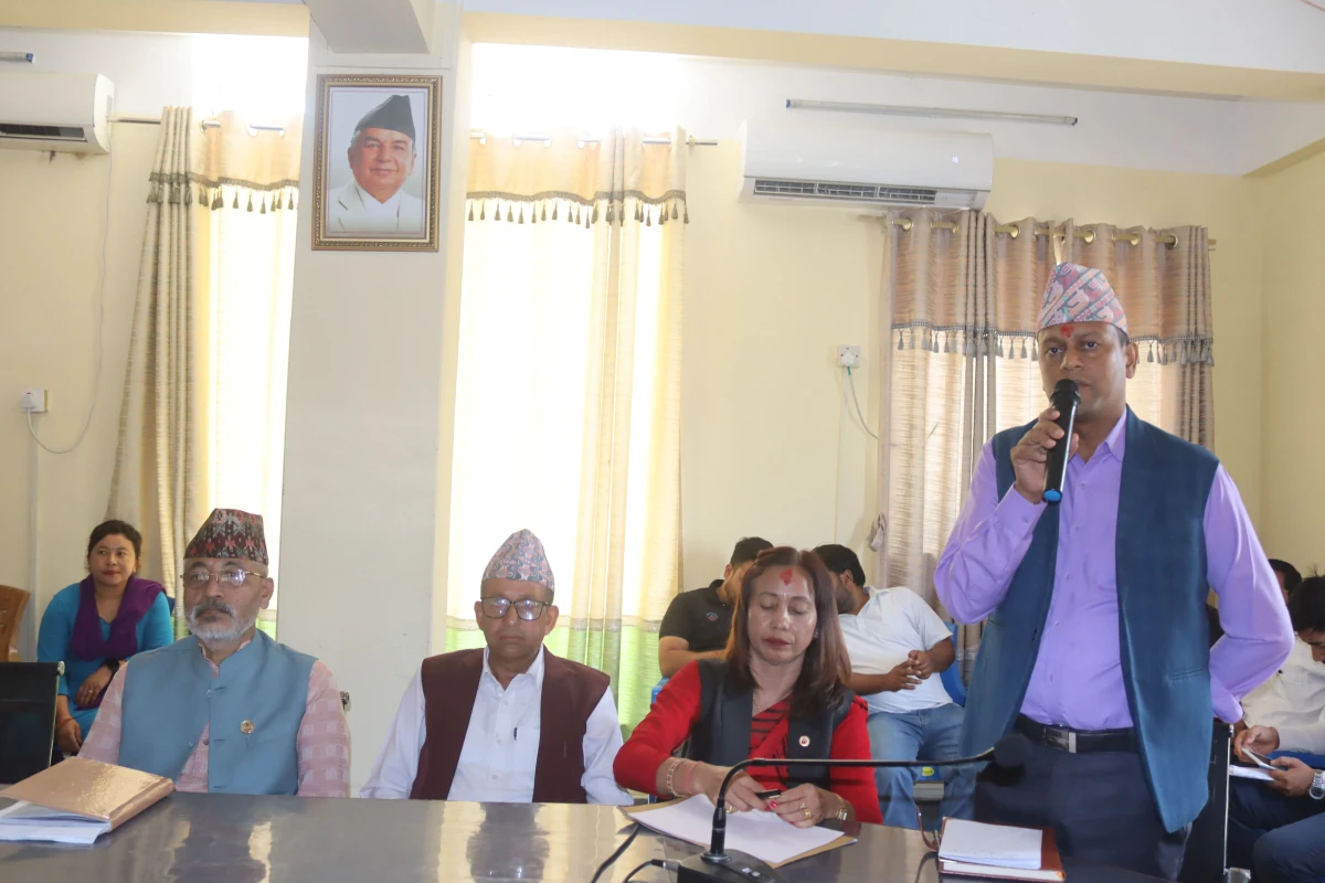 बार्षिक नीति तथा कार्यक्रमका लागि देवदह नगरपालिकामा सुझाव संकलन