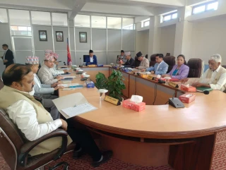 लुम्बिनी मन्त्रीपरिषद् बैठक : वजेट वक्तव्य प्रदेश सभामा प्रस्तुत गर्न स्वीकृति प्रदान