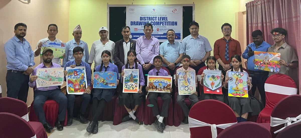 ग्रिन प्लान्टमा चित्रकला र हस्तलेखन प्रतियोगिता