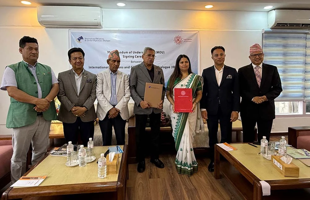 आर्थिक कुटनीति र लगानी प्रवर्धनका लागि चेम्बर र आईआरजीडीडीबीच सहकार्य