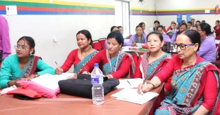 देवदहमा पूर्वप्राथमिक तहका शिक्षकहरुलाई शिक्षण सिकाइ तालिम