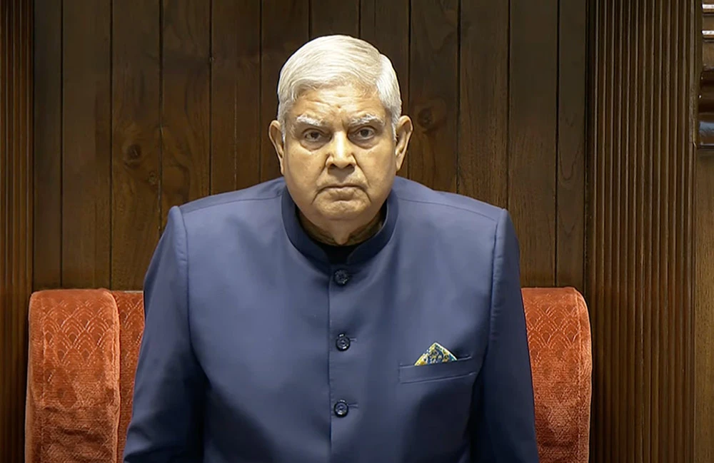 भारतका उपराष्ट्रपति जगदीप धनखरको राजीनामा