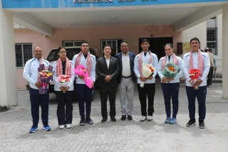 सिंगापुरमा हुने विश्व एक्वेटिक्स च्याम्पियनसिपमा नेपालबाट ४ खेलाडीले भाग लिदै