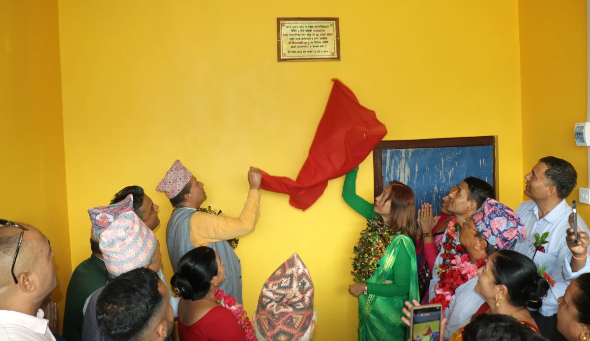 शिक्षा क्षेत्र सुध्रिन सामुदायिक विद्यालयको गुणस्तर सुधार आवश्यक : नगर प्रमुख खरेल