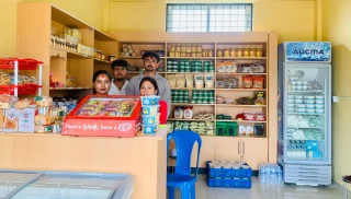 कोशेली भवनमा शिवगंगा डेरीको विक्री शाखा