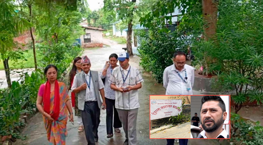 सभापति लामिछानेले रास्वपा सांसदहरुसँग छलफल गर्दै