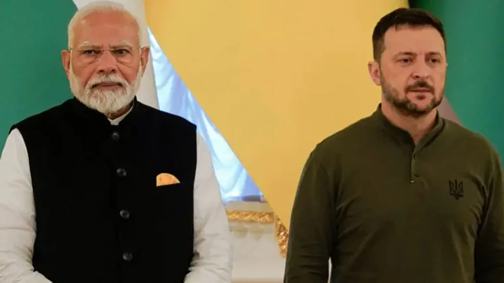 मोदी र जेलेन्स्कीबीच फोनवार्ता