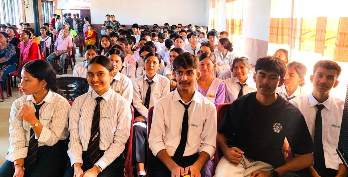 ग्रिन प्लान्टमा चित्रकला र हस्तलेखन प्रतियोगिता
