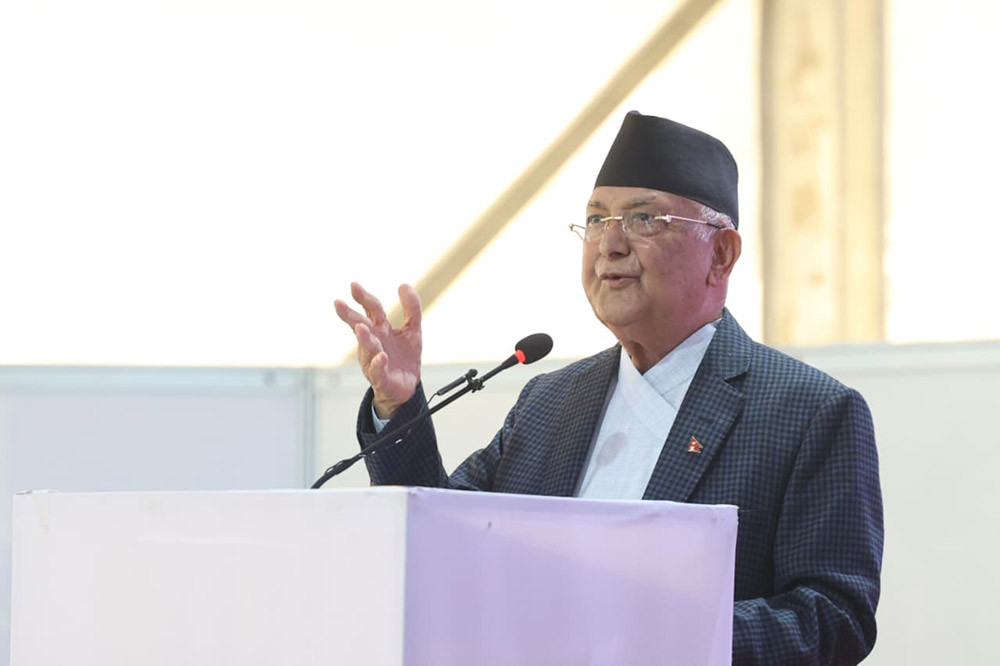 रक्षा र परराष्ट्र आफैले हेर्नेगरी ओलीले बाँडे मन्त्रालय, गृह र अर्थको जिम्मा पौडेललाई