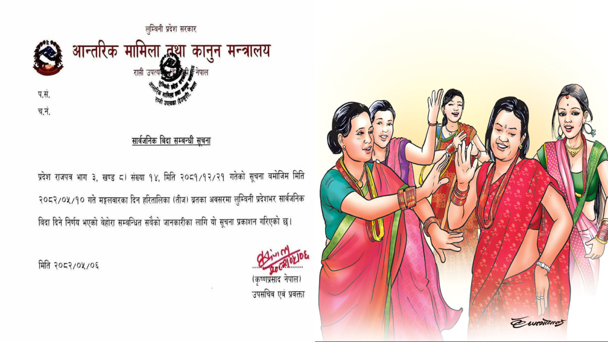 कृष्ण जन्माष्टमीको दिन देशभर सार्बजनिक बिदा