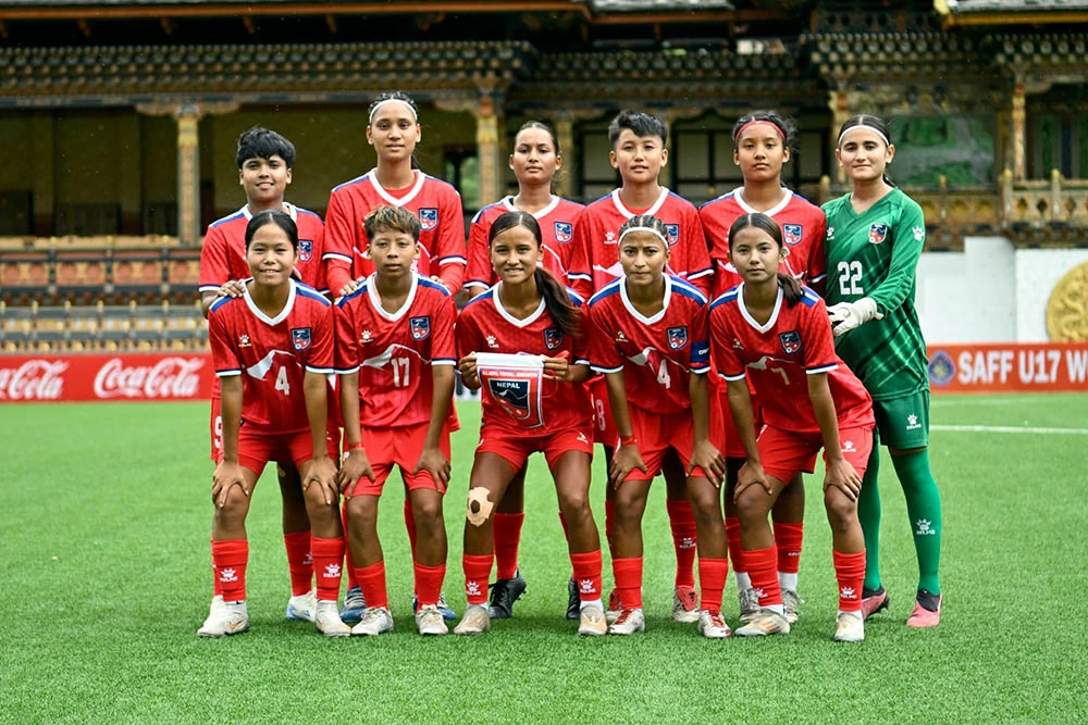 साफ यू–१७ महिला च्याम्पियनसिपमा नेपालले आज बंगलादेशसँग खेल्दै