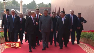 एकसाथ देखिए पुटिन, किम र सी जिनपिङ