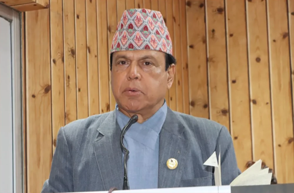 बागमतीका सभामुख पाठकको पदबाट राजीनामा
