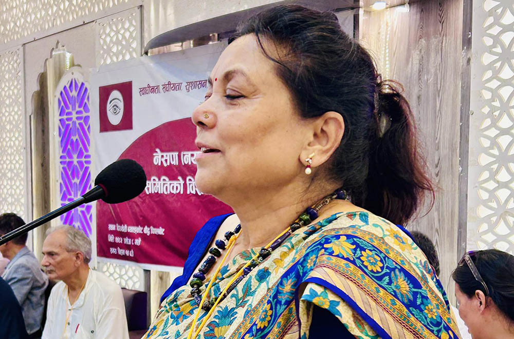 नेसपा नयाँ शक्तिको महाधिवेशन आयोजक समितिको संयोजक बनिन् दुर्गा सोब