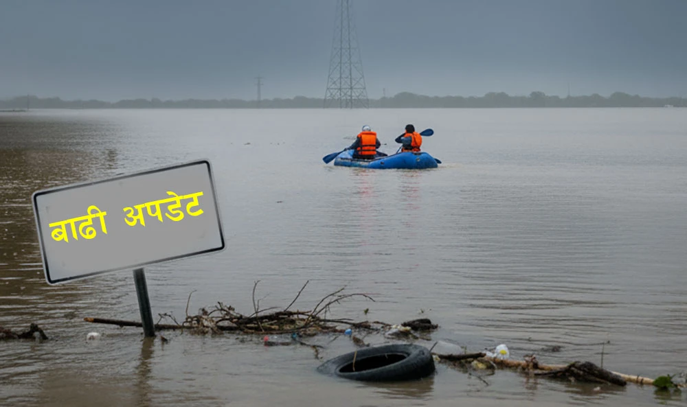 शनिवार दिउसोसम्म यस्तो छ देशका प्रमुख नदीमा बाढीको अवस्था