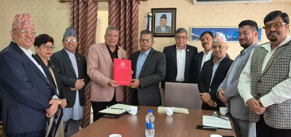निर्यात अनुदान बन्द नगर्न सरकारलाई चेम्बरको ध्यानाकर्षण