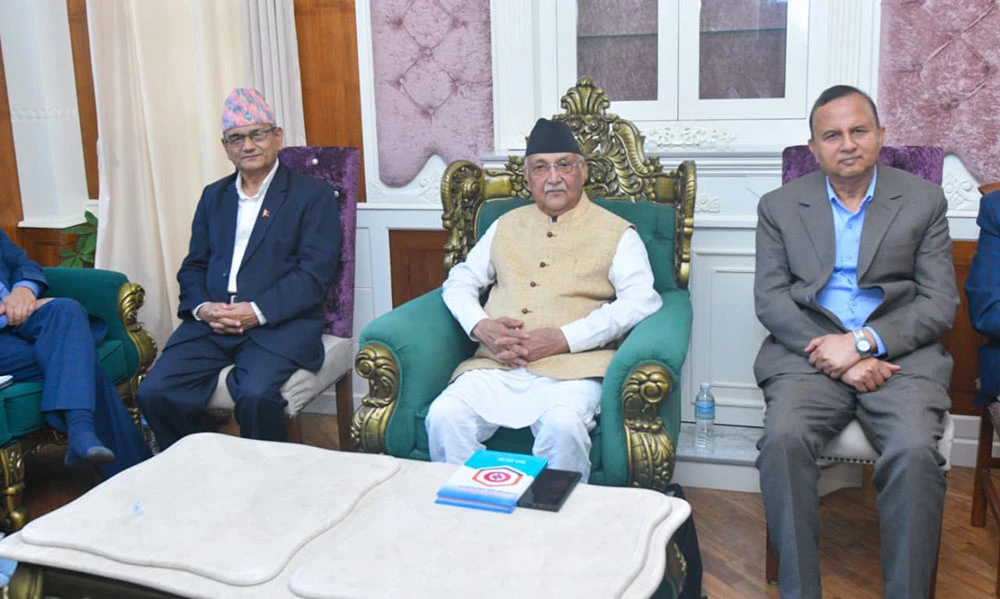 ओलीको अदालतमा भर्चुअल पेशी हुने